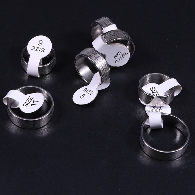 Nhẫn Thép Titan Hình Thánh Giá Và Kinh Thánh