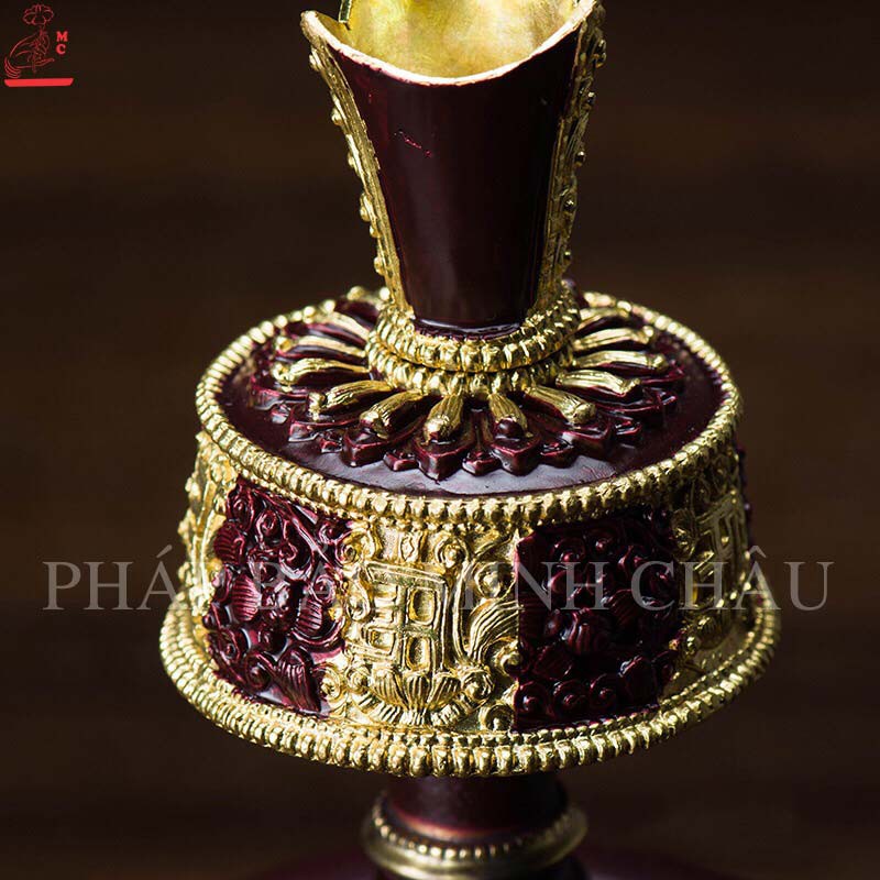 BÌNH SÁI TỊNH KHÔNG VÒI TO - NHỎ (SƠN MÀU)