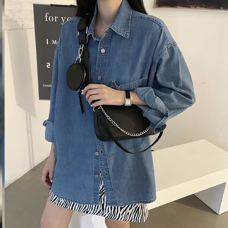 Túi Đeo Chéo Dây Xích Thời Trang Hàn Quốc 19C39