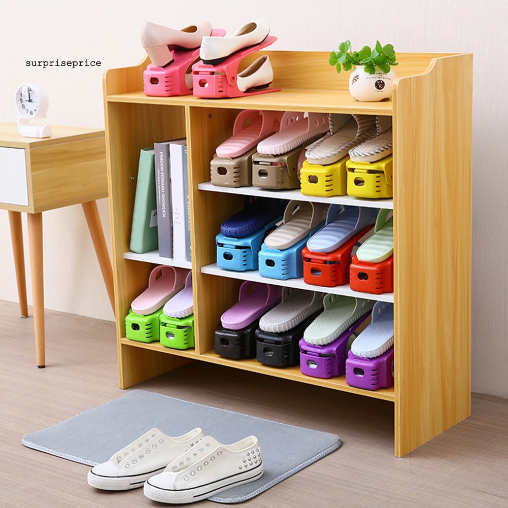 Giá Để Giày Tiết Kiệm Diện Tích Bằng Nhựa