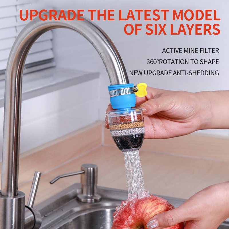 Đầu Lọc Vòi Nước Bằng Carbon Hoạt Tính Thông Dụng Cho Nhà Bếp