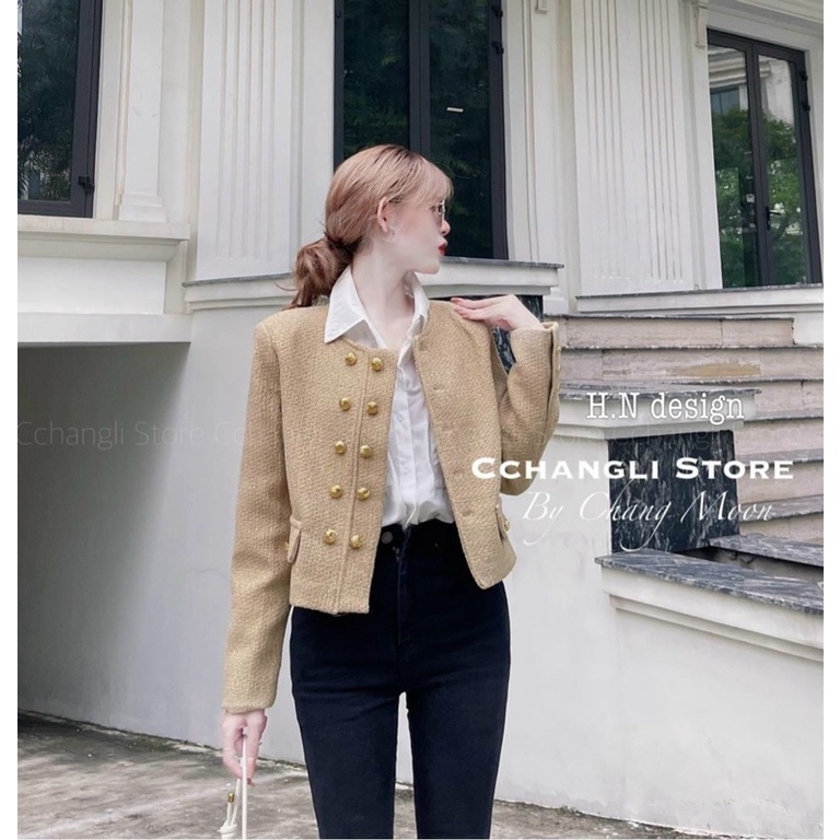 Áo dạ tweet - Choose Mie