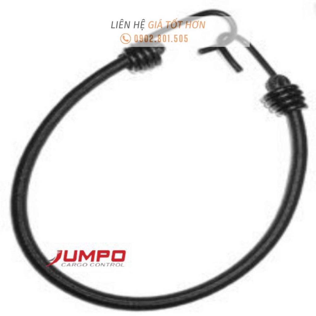 2 Dây ràng hàng, dây thun ràng hàng xe máy, dây buộc ràng đồ đạc 8mm dài 150cm - Cơ Khí Liên Sơn Kho Sài Gòn