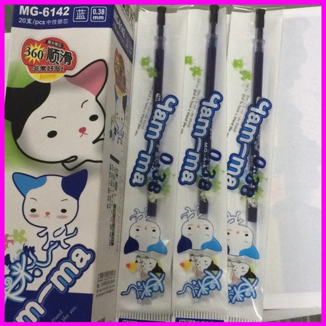 Ruột Bút Gel MG 0.38mm Và Classmate 0.5mm