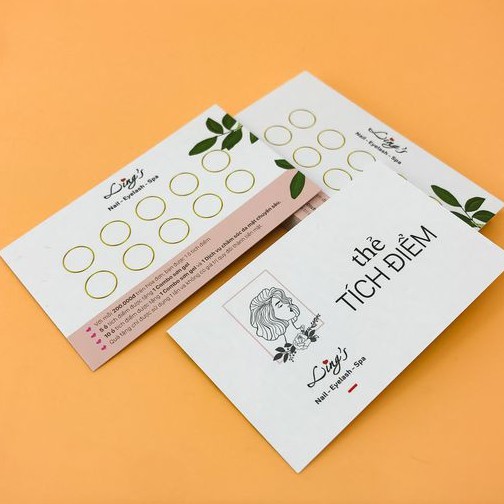 THẺ TÍCH ĐIỂM GIÁ RẺ DÀNH CHO CÀ PHÊ/TRÀ SỮA/QUÁN ĂN/NHÀ HÀNG/SHOP ONLINE/MỸ PHẨM/NAIL/SPA/TÓC/...