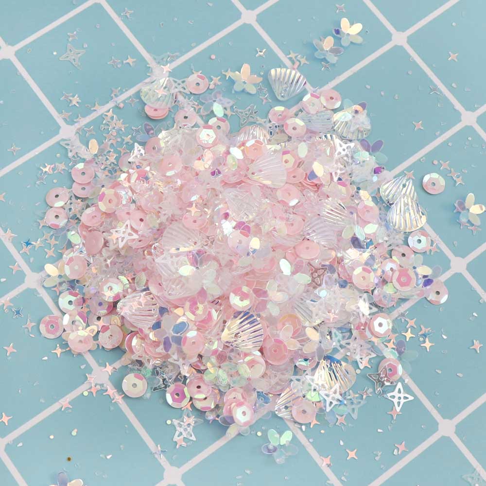 [Hàng mới về] Hộp 15g phụ kiện trang trí móng tay hỗn hợp xinh xắn