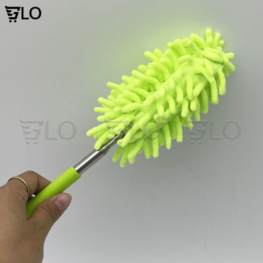 Cây Lau Bụi San Hô 80cm, Chổi Quét Bụi Kéo Dài Thu Gọn Tiện Lợi