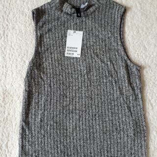 Áo len sát nách cổ 3p H&M