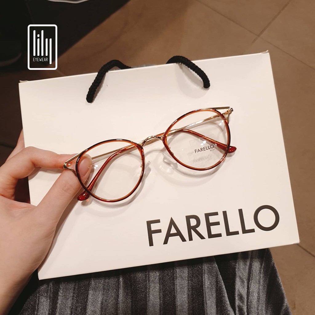 Gọng kính cận nữ Lilyeyewear kim loại, mắt mèo, nhiều màu - Y90029 | BigBuy360 - bigbuy360.vn