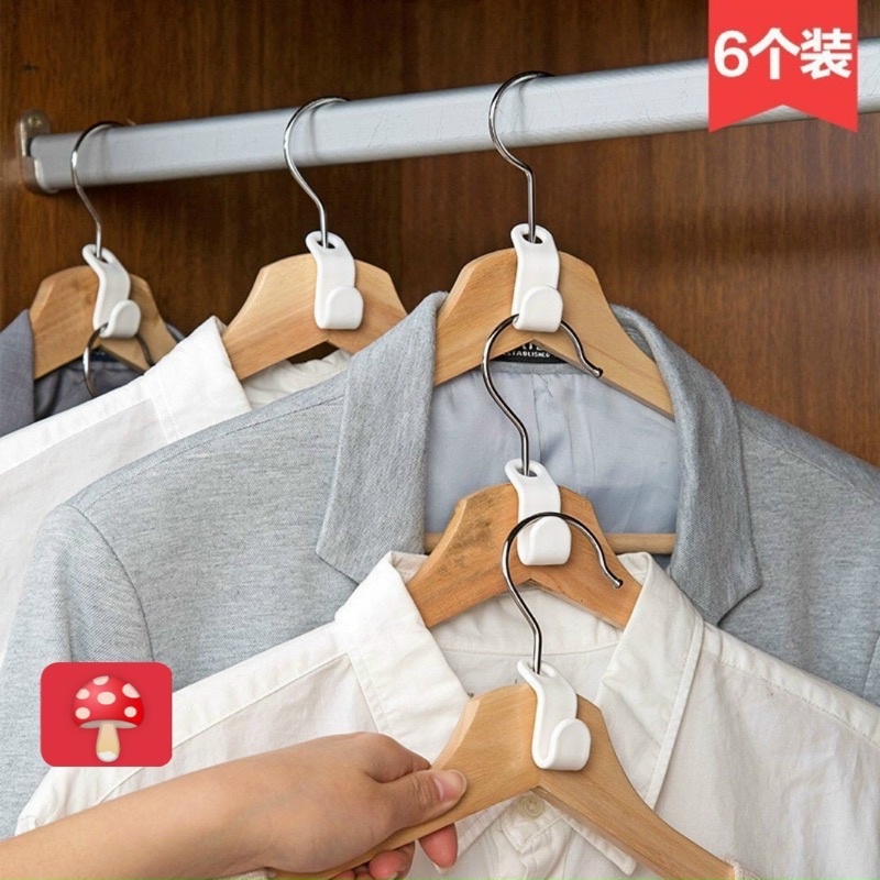 Combo 100 móc treo quần áo siêu tiện lợi.