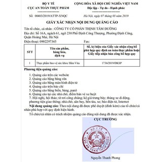 Viên uống giảm cân Slim Vita