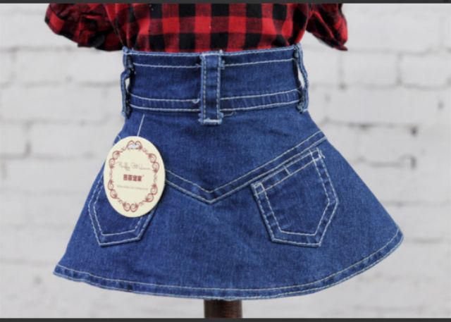 Chân váy bò cho cún