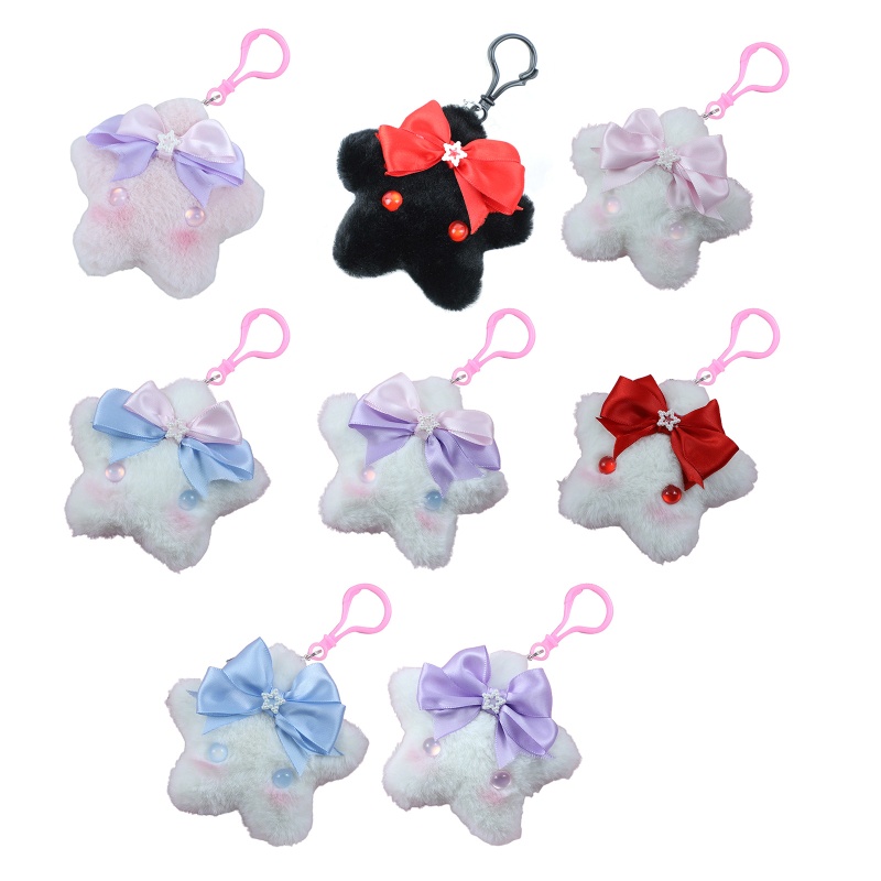 Móc Khóa Hình Ngôi Sao Nhồi Bông Dễ Thương