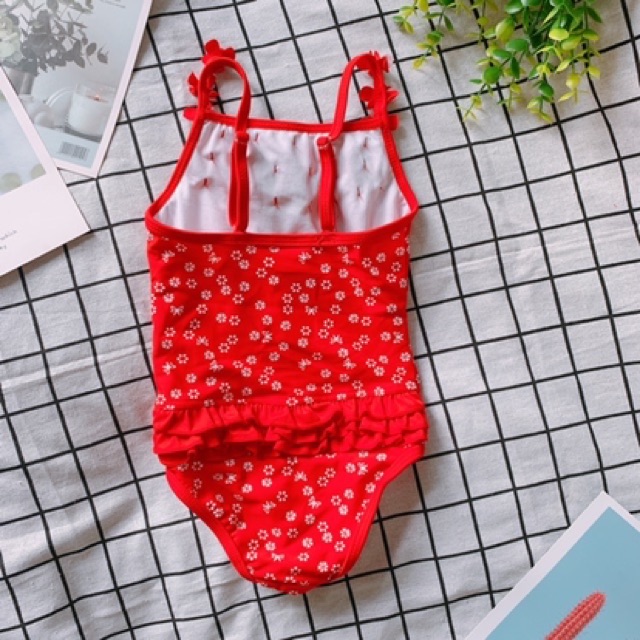 ĐỒ BƠI LIỀN MẢNH BÉ GÁI (7-10kg) HÀNG XUẤT VẢI ĐẸP- bikini châu âu   --KellyWang