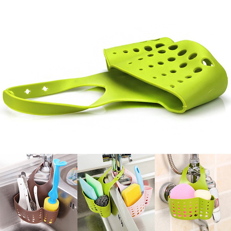 Giỏ Treo Bồn Rửa Chén Đựng Đồ Dùng Nhà Bếp Tiện Lợi