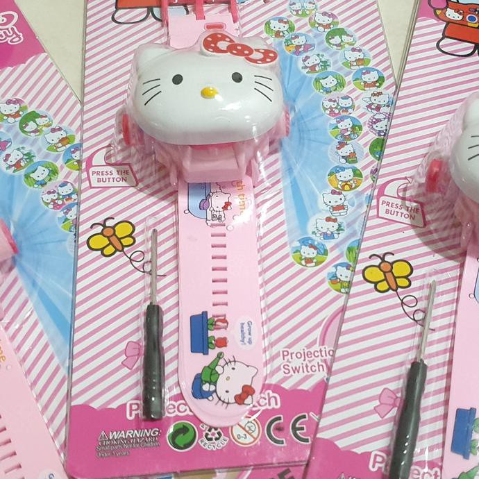 Đồng Hồ Led Chiếu Hình Hello Kitty Cho Bé | BigBuy360 - bigbuy360.vn
