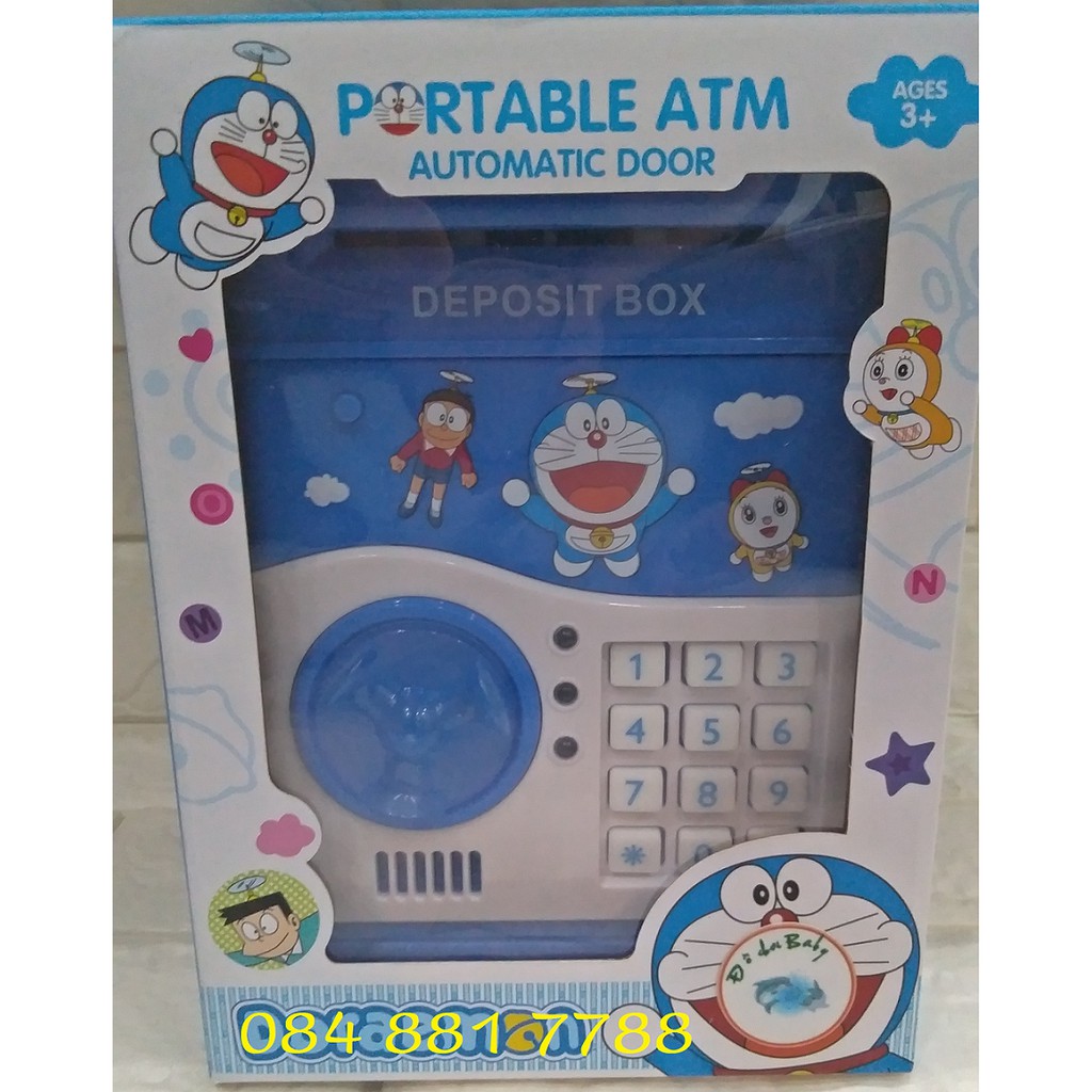 ATM ELSA - SIZE LỚN I KÉT SẮT TIẾT KIỆM TIỀN - CÓ 7 LOẠI NHẠC