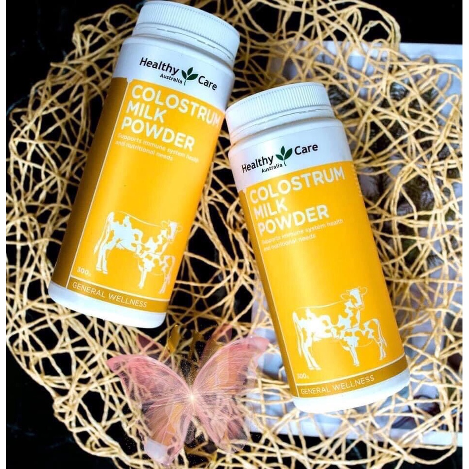 Sữa non Healthy Care colostrum milk powder 300g tăng kháng thể lgG Beautimax