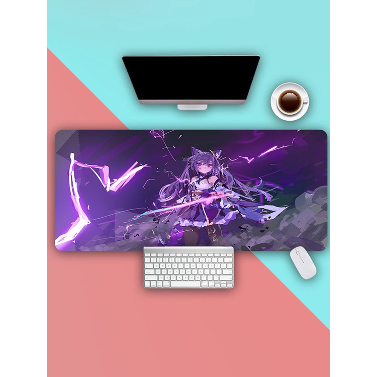 Super large size Precision lock edge washable anti-slip mouse pad office esport game mousepad YKT