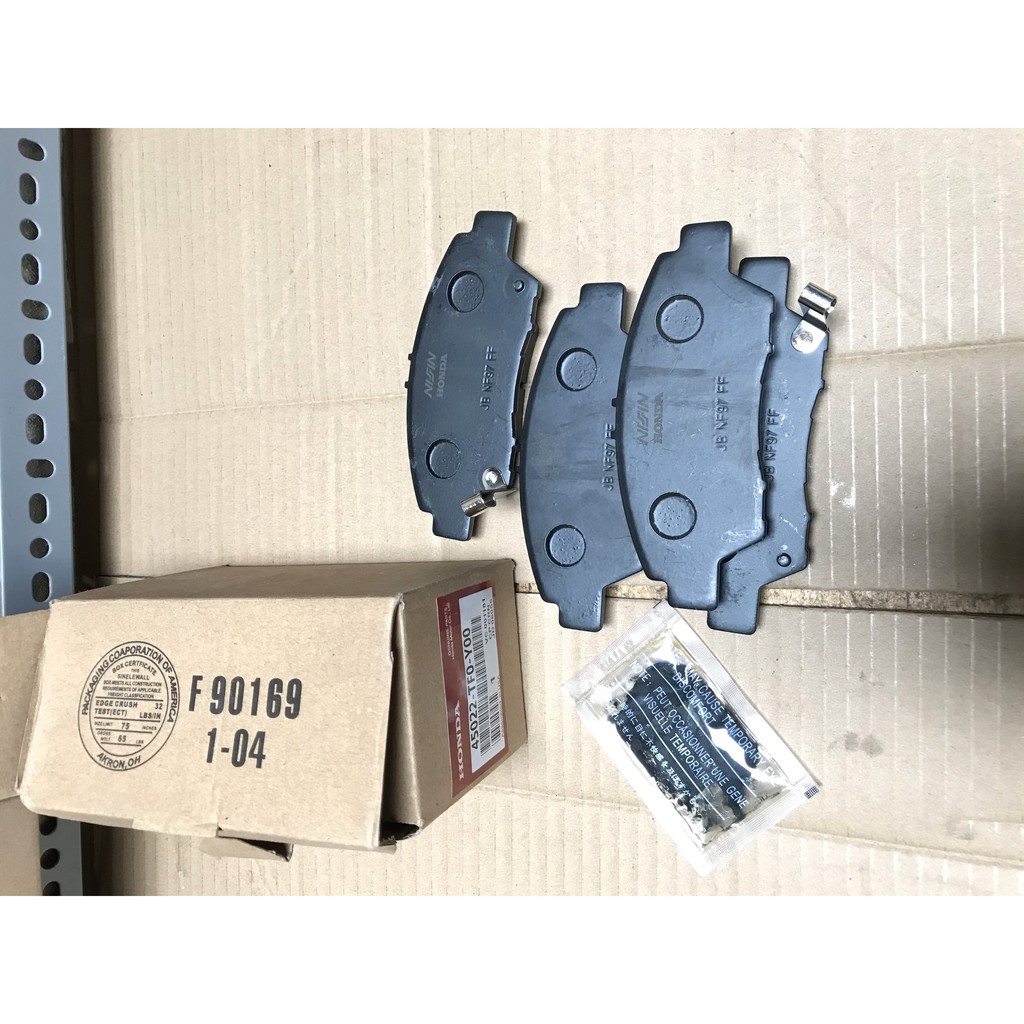 [HONDA NHẬT - OEM] Bố thắng trước Honda City 2016-2017, bộ má phanh trước Honda City 2014- 2020.