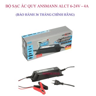 Bộ Sạc Ắc quy ANSMANN ALCT 6-24V - 4A - Bảo hành 36 tháng