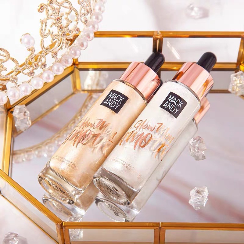 Nhũ Bắt Sáng Highlight  Dạng Chai  Kem Mack Andy | BigBuy360 - bigbuy360.vn