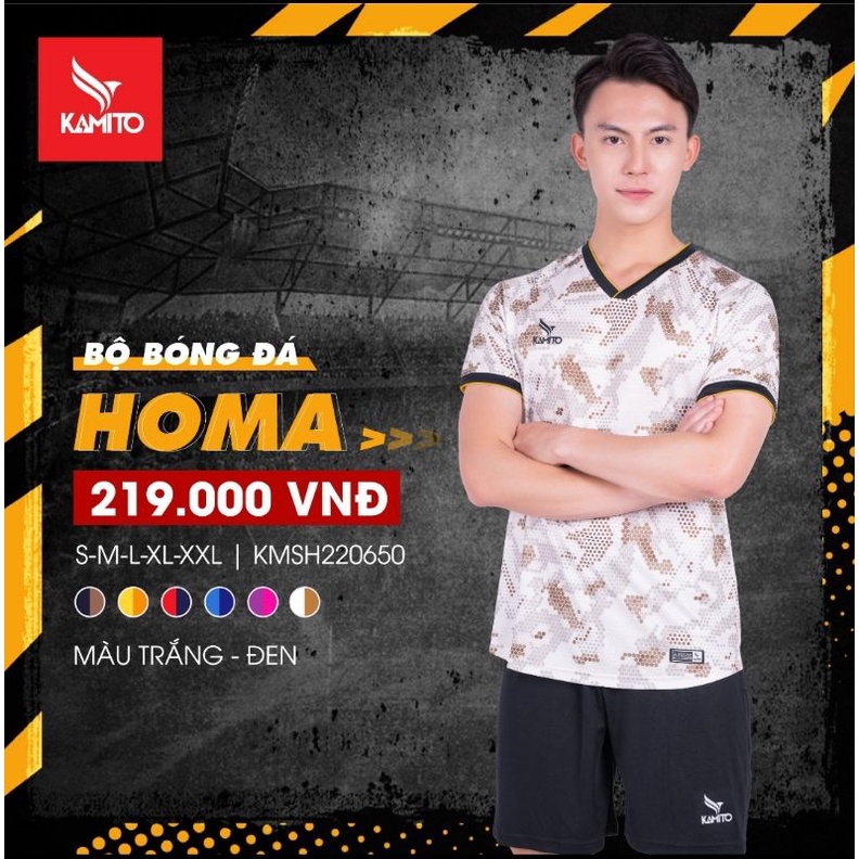 BỘ QUẦN ÁO BÓNG ĐÁ HOMA - KAMITO 2022