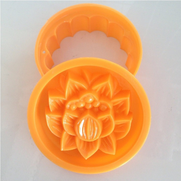 Khuôn Trung Thu nhận 150g, 200g, 250g, 300g  làm bánh dẻo, nướng tròn Plastic square cake Mold