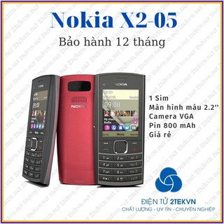 Điện thoại cổ Nokia X2-05 chính hãng giá rẻ