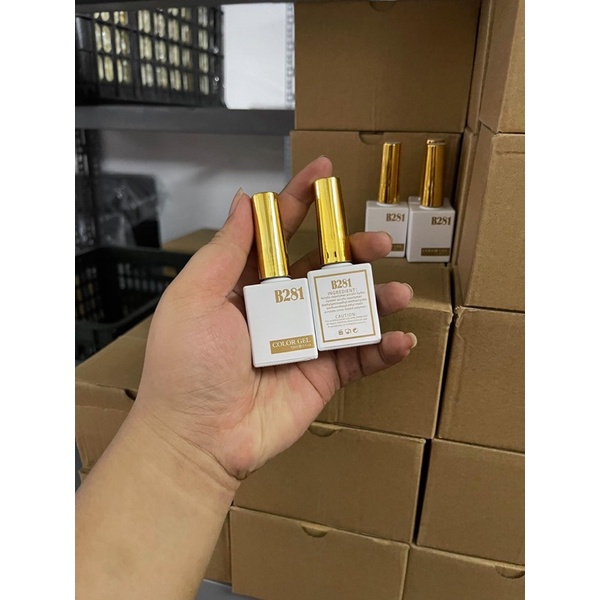 Sơn gel trắng sữa , Trắng sữa chua trắng kem siêu mướt b281 .