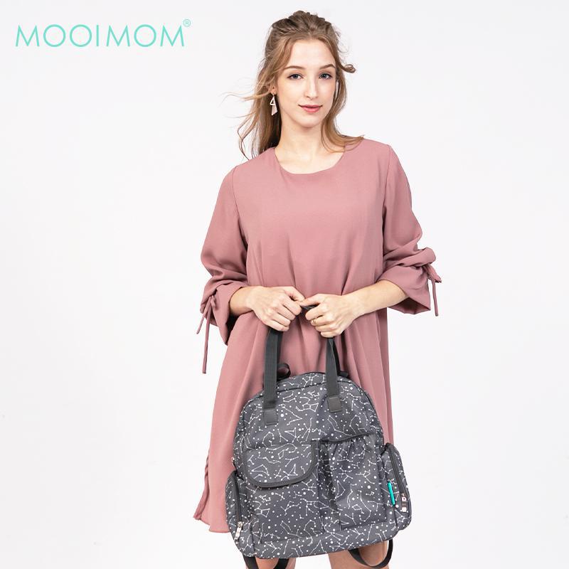 MOOIMOM Balo Bỉm Sữa 2 Cách Đeo Thời Trang Và Thanh Lịch A91802XZ