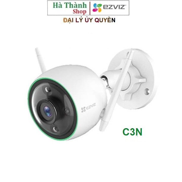 Camera WIFI 2M Ngoài Trời EZVIZ C3N 1080P Màu Ban Đêm