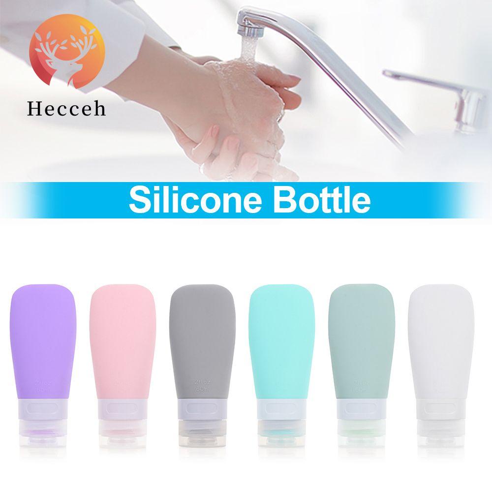 Chai Silicone Chiết Dầu Gội Đầu Có Thể Đổ Đầy Tiện Lợi