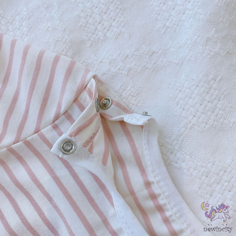 Bộ đồ 3 món áo ngắn tay in hình hoạt họa + quần + mũ thời trang hè cho bé