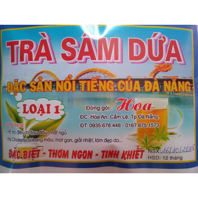 COMBO 4 GÓI TRÀ SÂM DỨA ĐÀ NẴNG LOẠI 1 CAM KẾT ĐÚNG HÀNG ĐÀ NẴNG