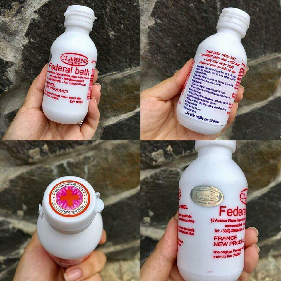 [Siêu Hot] [Hot] Chai sữa non CLARINS dùng để tắm - kích trắng da 100ml ( có tem chống hàng giả) | BigBuy360 - bigbuy360.vn