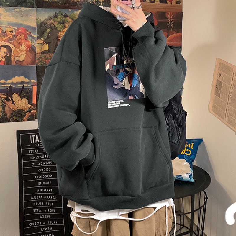 Áo hoodie mũ lót lông cừu trần bông chibi cực xinh | BigBuy360 - bigbuy360.vn