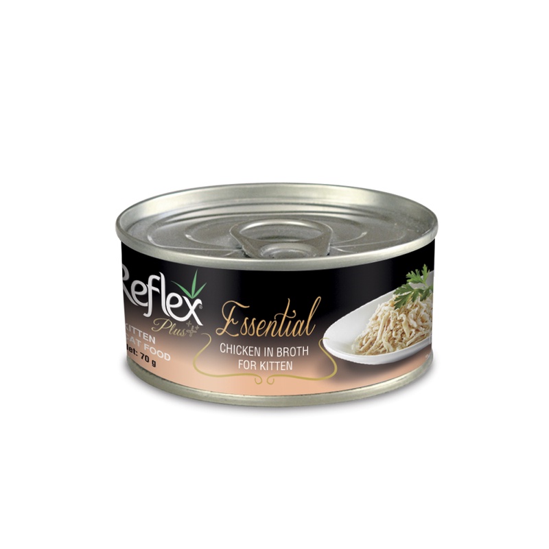 Thùng 24 Lon Reflex Plus Essential 70g | Pate Thịt Dinh Dưỡng Cho Mèo | Giúp Mèo Ăn Nhiều Hơn | Tăng Cân