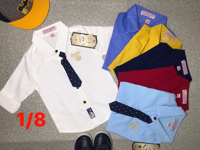 [ XẢ HÀNG ]Áo sơ mi dài tay bé trai, chất cotton đẹp, mát, mịn, cực co dãn