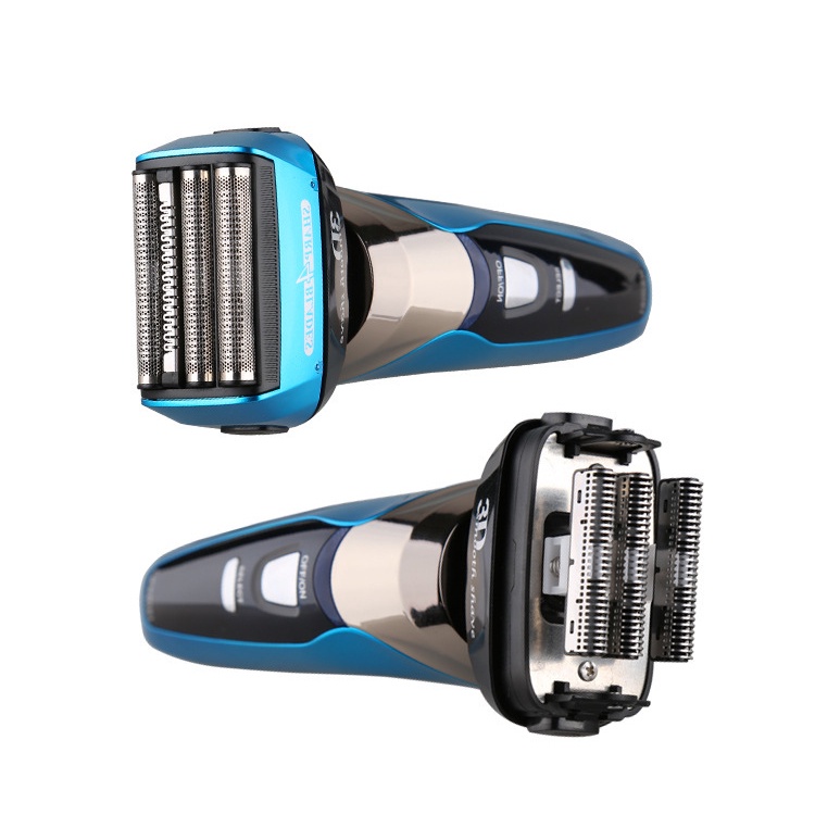 Máy Cạo Râu 3D Kemei Chống Thấm Nước Chất Lượng Cao Cho Nam