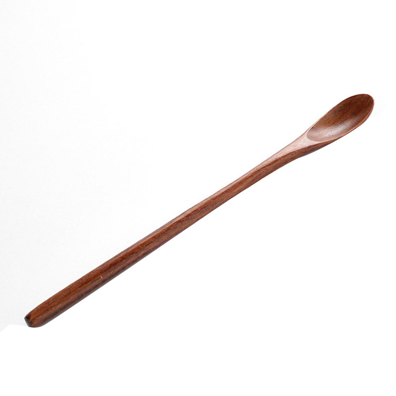 CREATIVE Muỗng Gỗ Kiểu Dáng Đơn Giản Tiện Dụng Tableware Tools