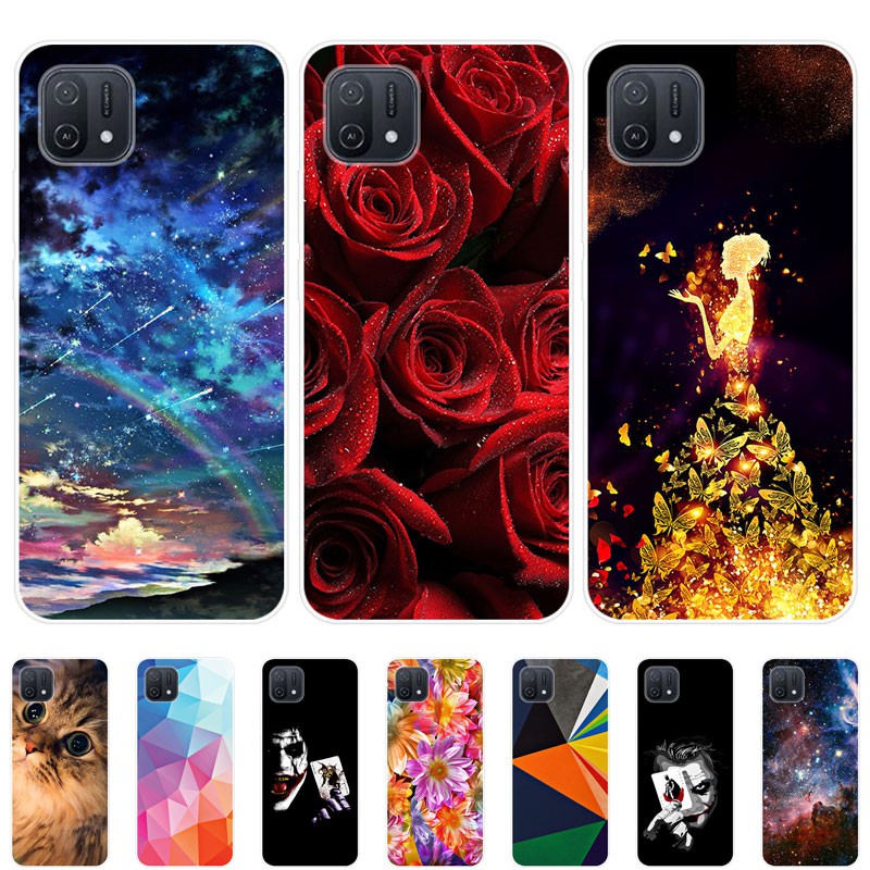 Ốp lưng Oppo A16K OPPO A16K Vỏ mềm chống rơi bằng silicon Vỏ A16K A 16K