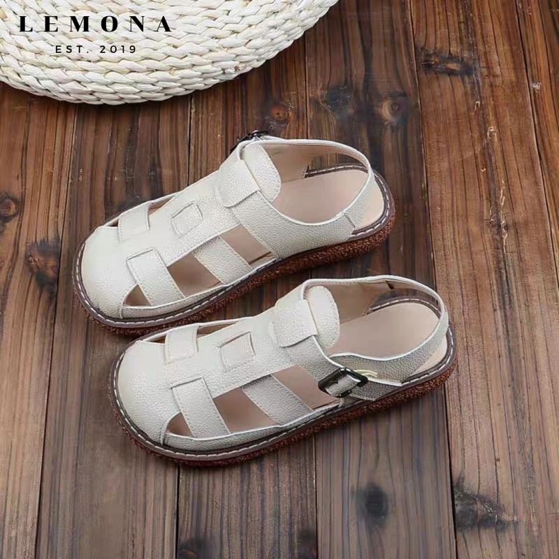 GIÀY SANDAL KÍN MŨI TRÒN NHẬT BẢN HOT TREND PHONG CÁCH