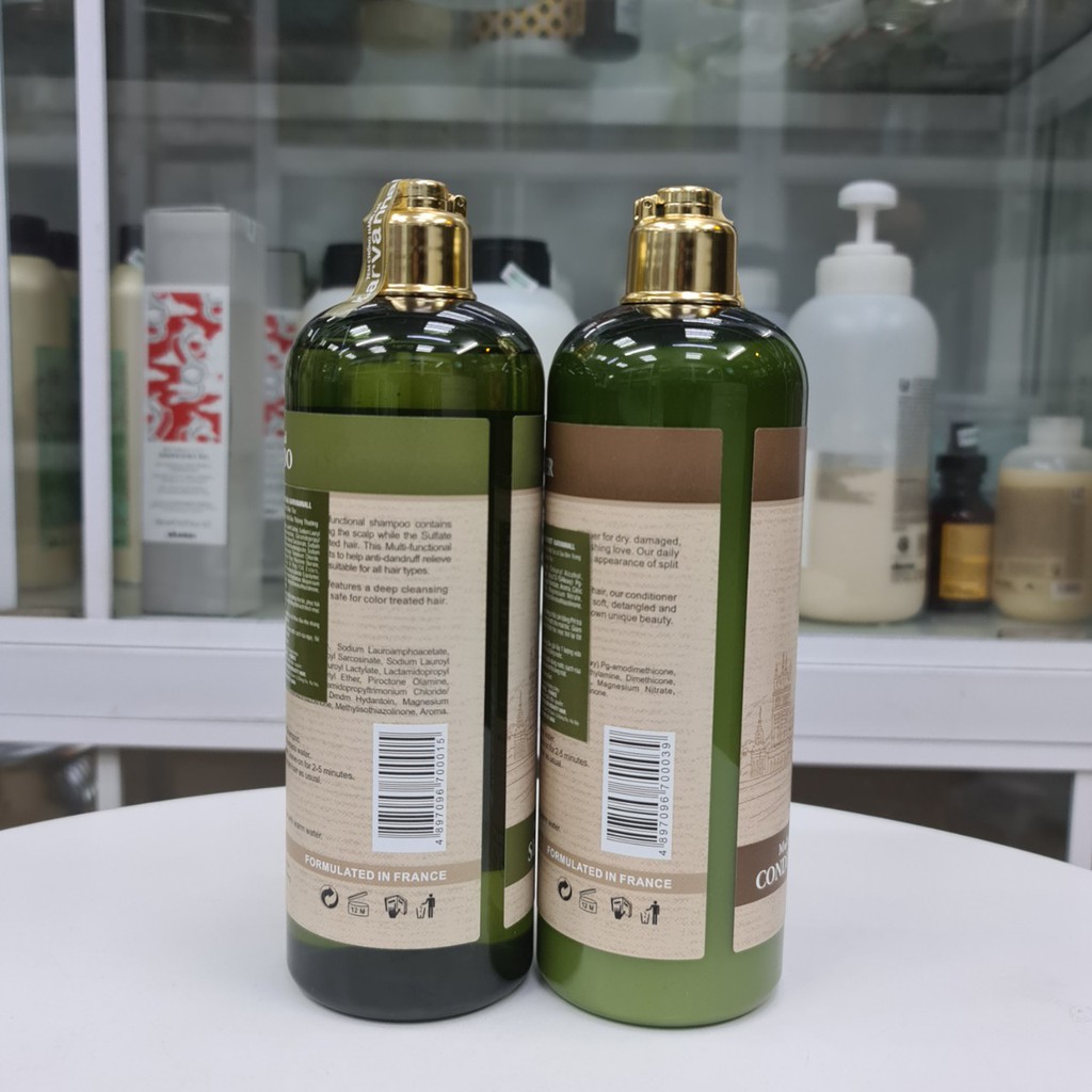 DẦU GỘI XẢ KARVANNALL ORGANIC 500ML 800ml