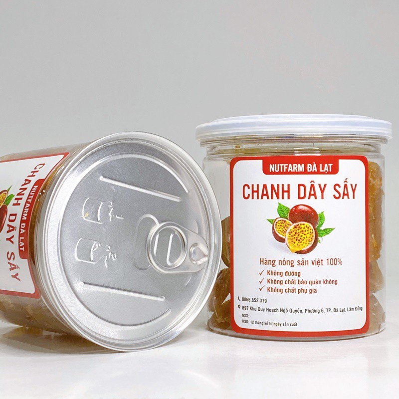 [GHIỀN ĐÀ LẠT] 400GR CHANH DÂY SẤY CHUA NGỌT KHÔNG ĐƯỜNG | ĐẶC SẢN ĐÀ LẠT