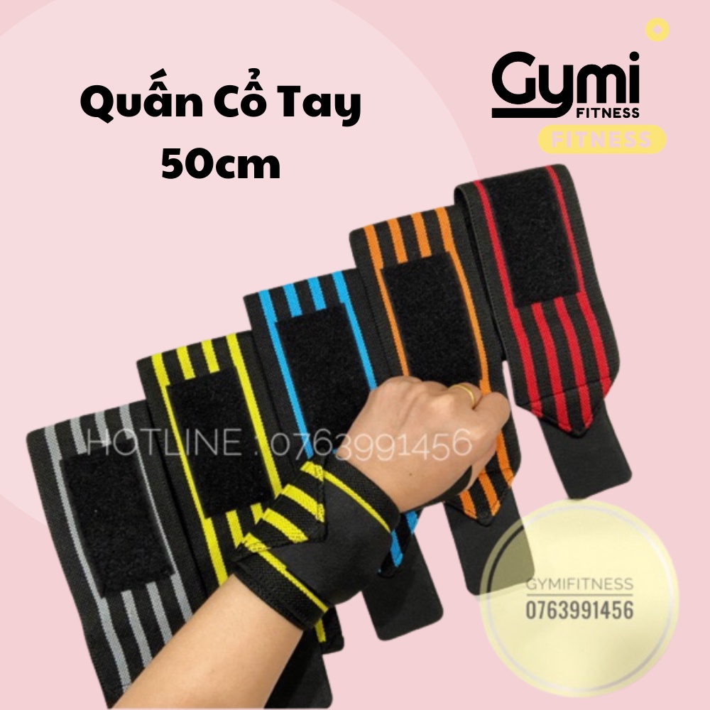 | Quấn Bảo Vệ Cổ Tay Tập Gym 50cm