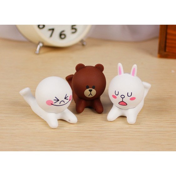 Giá đỡ điện thoại gấu Brown & thỏ Cony siêu siêu Dễ Thương | BigBuy360 - bigbuy360.vn