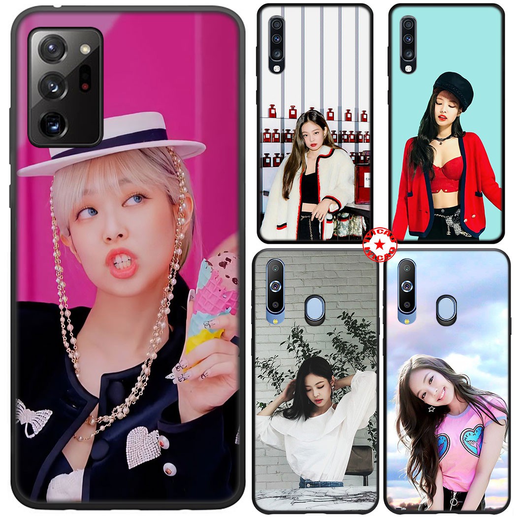 Ốp điện thoại in hình KPOP Jennie 110SA cho Samsung Galaxy J4 J5 J6 J7 Duo Plus Prime Core Pro J8