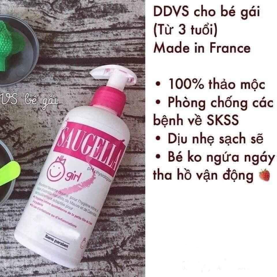 Dung dịch vệ sinh bé gái Pháp Saugella