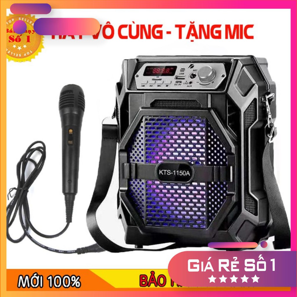 🌻🌟[FREESHIP] Loa Kẹo Kéo Karaoke Bluetooth Mini - Loabluetooth karaoke mini công suất lớn [GIÁ RẺ]🌻🌟